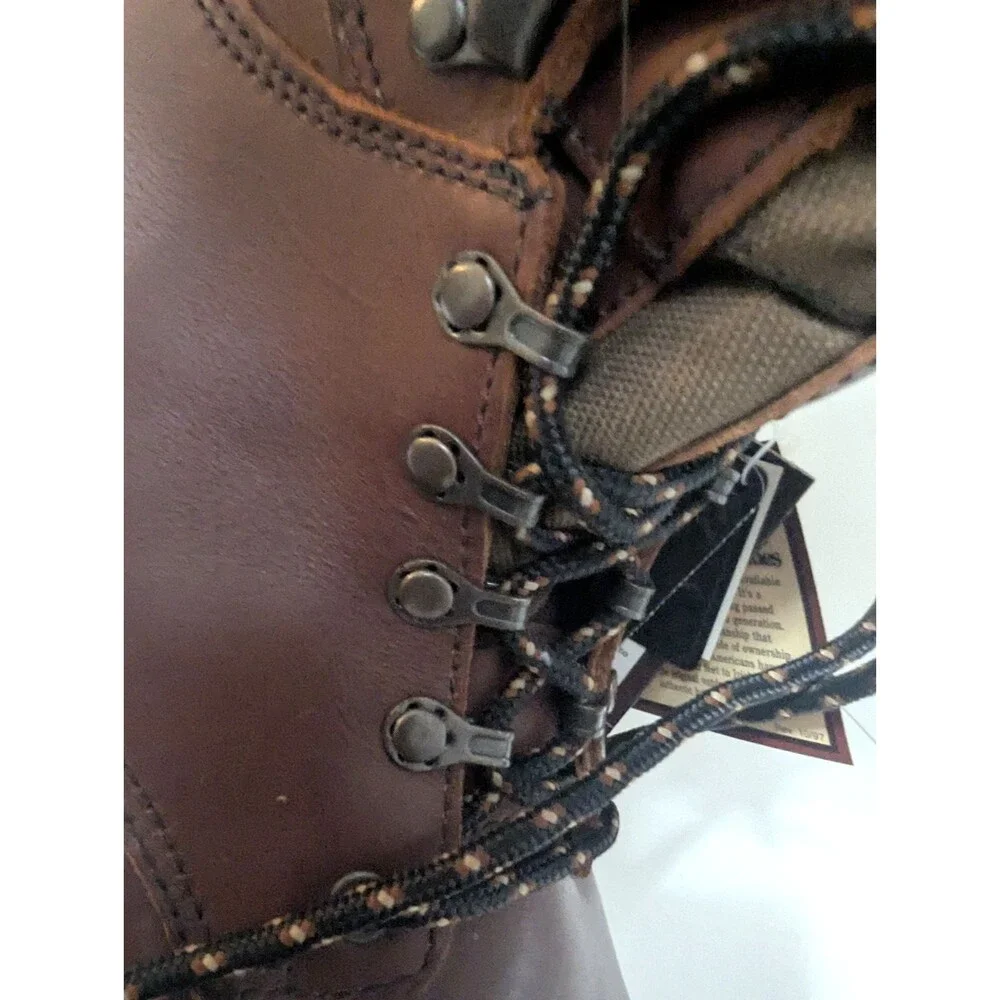 Irish Setter Men's Outdoor/Hunting Boots 14D Big Brown Style 898 VTG NWT